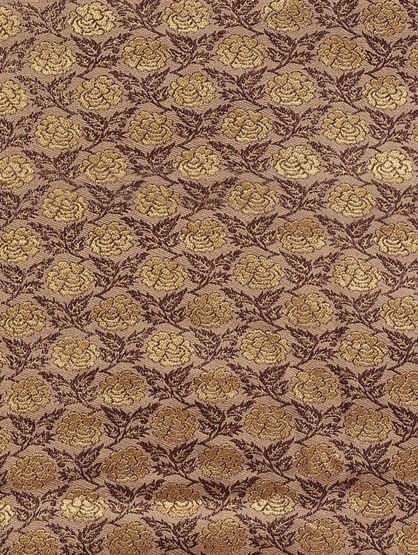 mustard georgette embroidered saree with blouse - 17399630 - Zoom Image - 5
