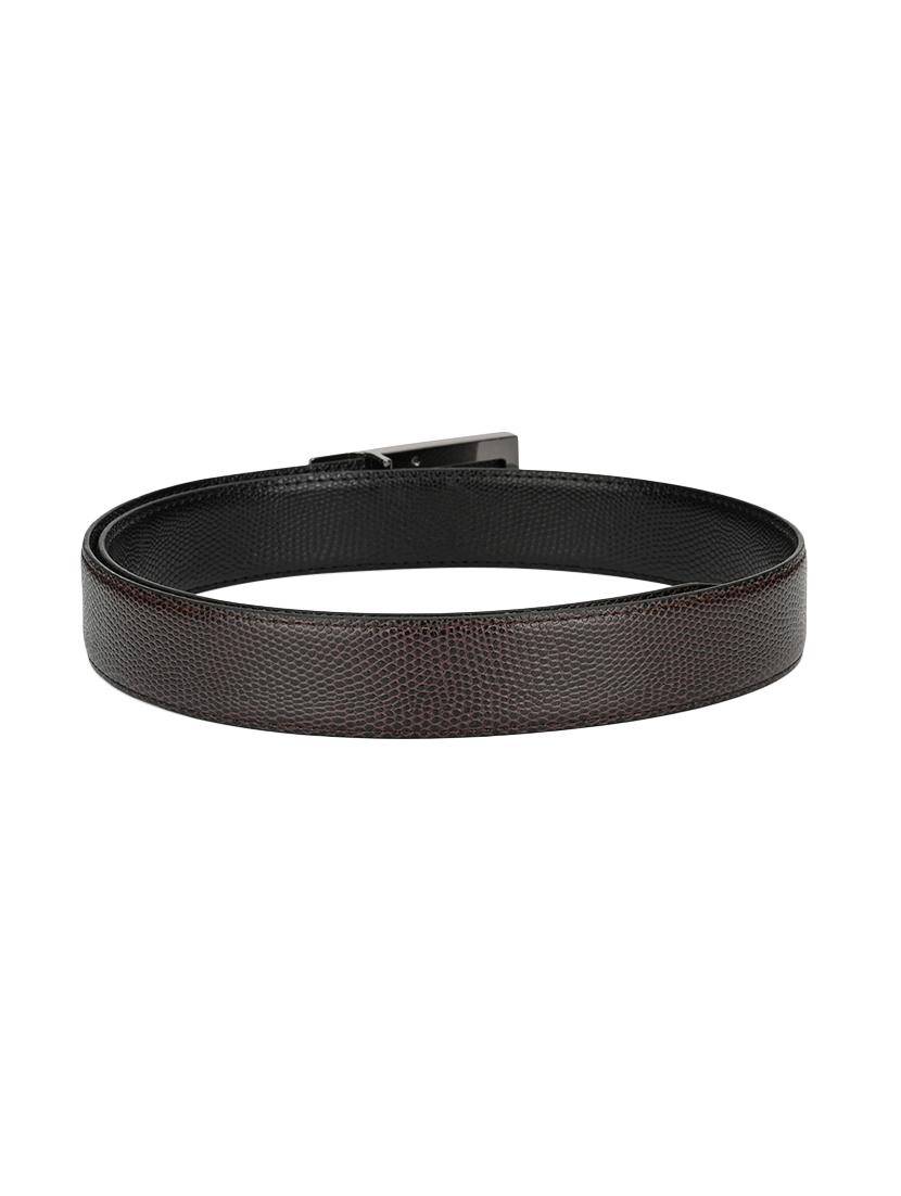 brown leatherette belt - 17399715 - Zoom Image - 2