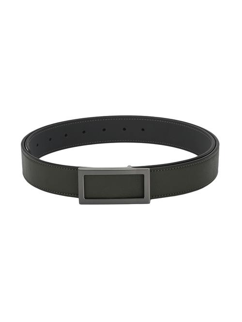 green leatherette belt - 17399719 - Standard Image - 1