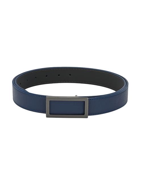 blue leatherette belt - 17399720 - Standard Image - 1