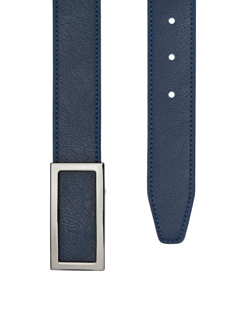 blue leatherette belt - 17399720 - Zoom Image - 3