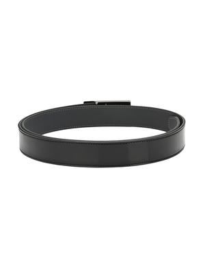 black leatherette belt - 17399724 - Standard Image - 2