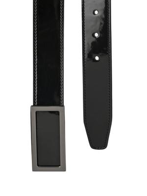 black leatherette belt - 17399724 - Standard Image - 3
