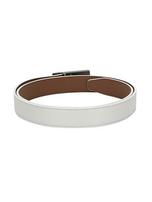 silver leatherette belt - 17399728 - Standard Image - 2