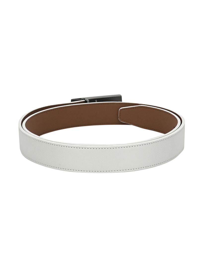 silver leatherette belt - 17399728 - Zoom Image - 2