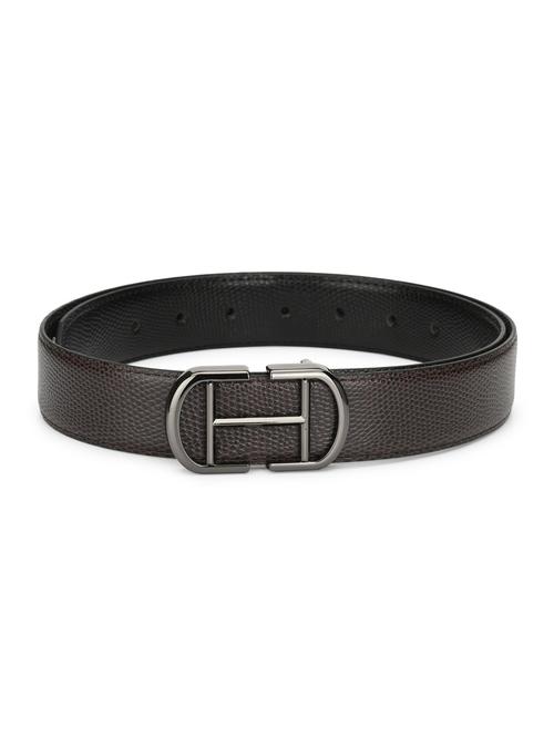 brown leatherette belt - 17399733 - Standard Image - 1
