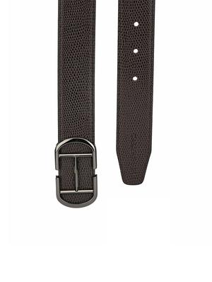 brown leatherette belt - 17399733 - Standard Image - 3