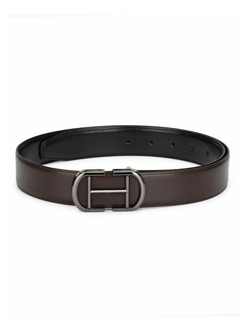 brown leatherette belt - 17399736 - Standard Image - 1