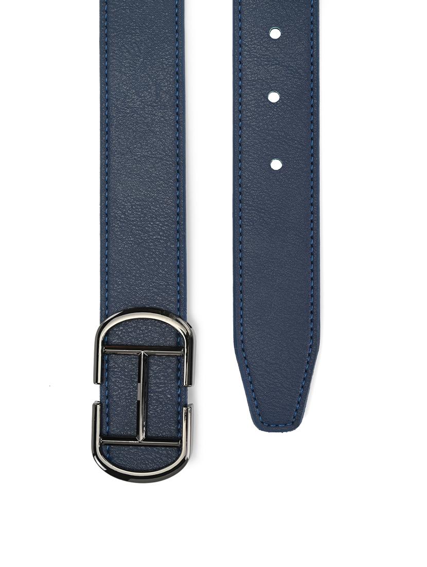 blue leatherette belt - 17399738 - Zoom Image - 3