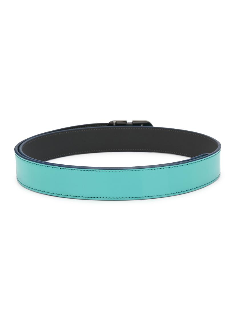 green leatherette belt - 17399744 - Zoom Image - 2