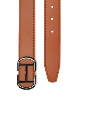 brown leatherette colored belt - 17399747 - Standard Image - 3