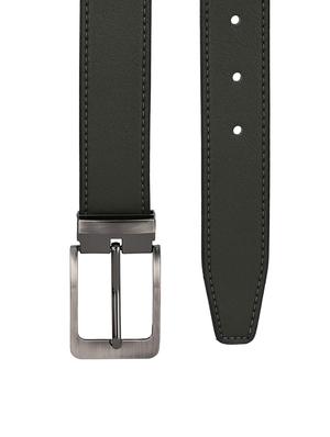 green leatherette belt - 17399750 - Standard Image - 3