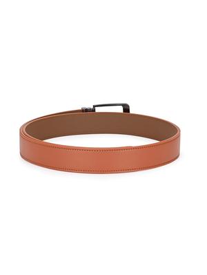 brown colored leatherette belt - 17399752 - Standard Image - 2