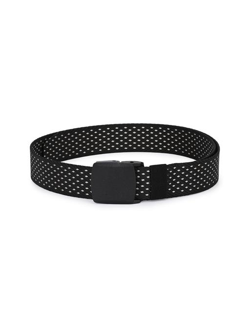 black polyester canvas belt - 17399763 - Standard Image - 1