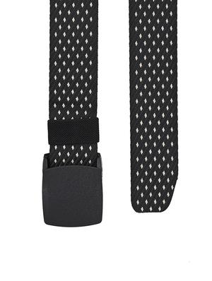 black polyester canvas belt - 17399763 - Standard Image - 3