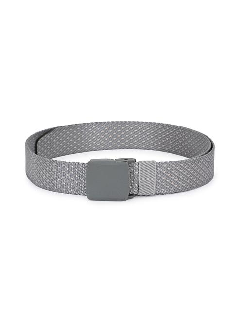 grey polyester canvas belt - 17399765 - Standard Image - 1