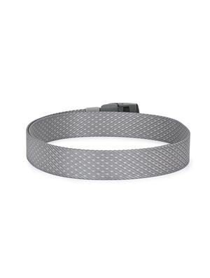 grey polyester canvas belt - 17399765 - Standard Image - 2