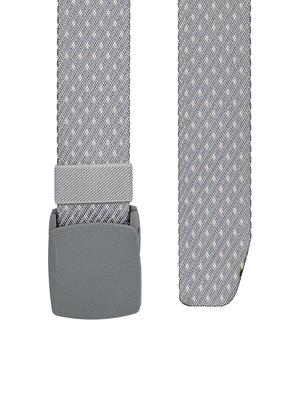 grey polyester canvas belt - 17399765 - Standard Image - 3