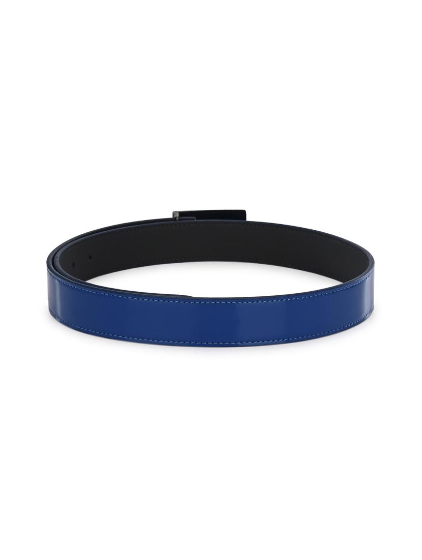blue leather belt - 17399784 - Zoom Image - 2