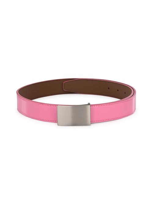 pink leather belt - 17399787 - Standard Image - 1