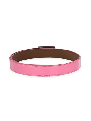 pink leather belt - 17399787 - Standard Image - 2