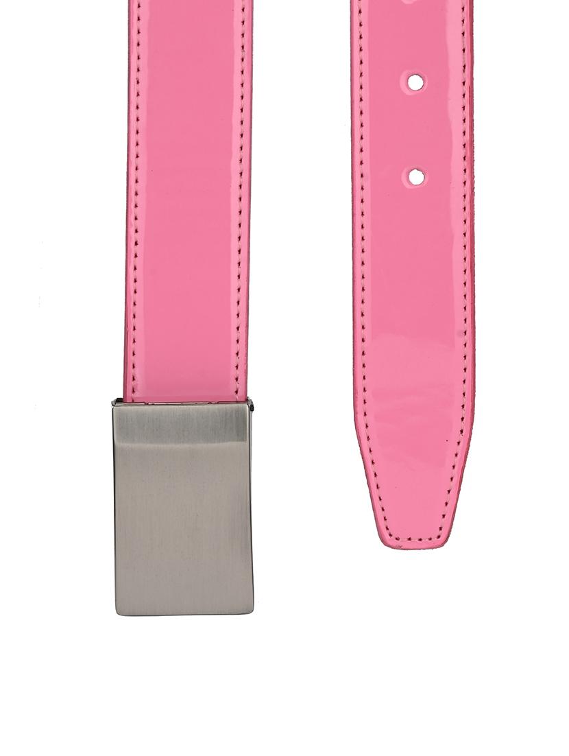 pink leather belt - 17399787 - Zoom Image - 3