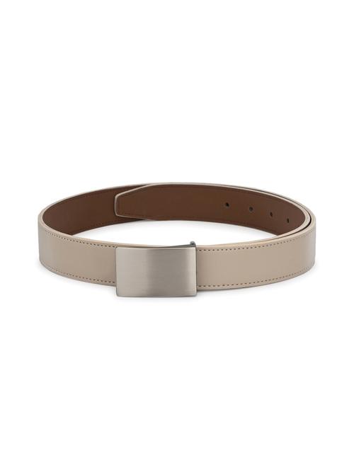 beige leather belt - 17399789 - Standard Image - 1