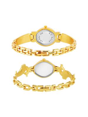 pack 2 best artist designer party-wedding bangle watch - 17400348 - Standard Image - 2