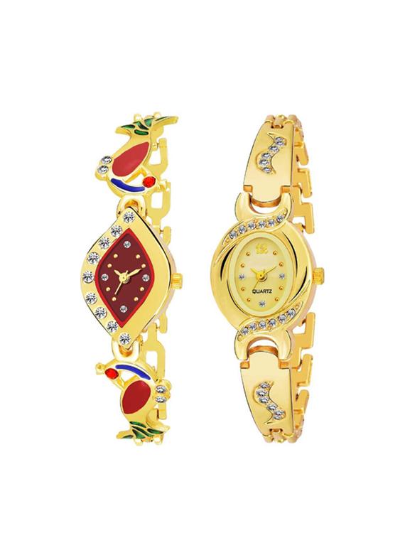 pack 2 best artist designer party-wedding bangle watch - 17400348 - Zoom Image - 1