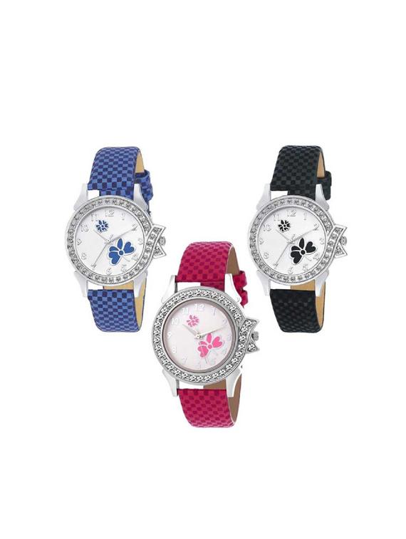 women analog analog watches (pack of 3) - 17400355 - Zoom Image - 1