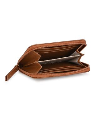 beige colored leather wallet - 17400497 - Standard Image - 3