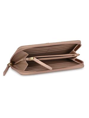 pink colored leather wallet - 17400503 - Standard Image - 3