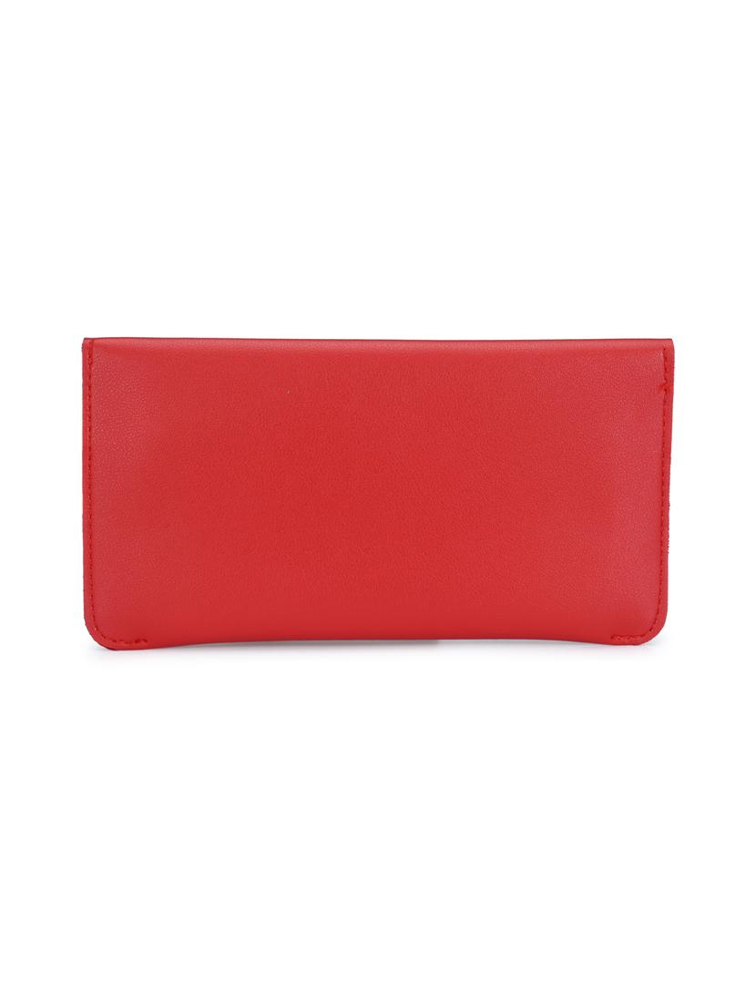 red leatherette (pu) wallet - 17400520 - Zoom Image - 2