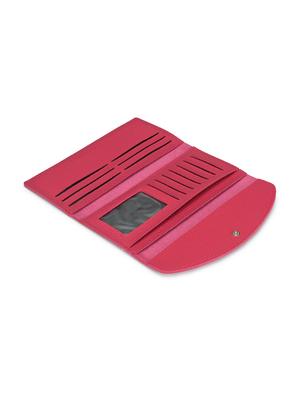 pink leatherette (pu) wallet - 17400522 - Standard Image - 3