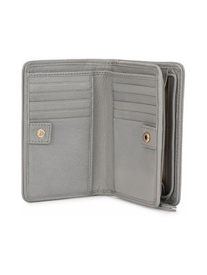 grey leather wallet - 17400534 - Standard Image - 3