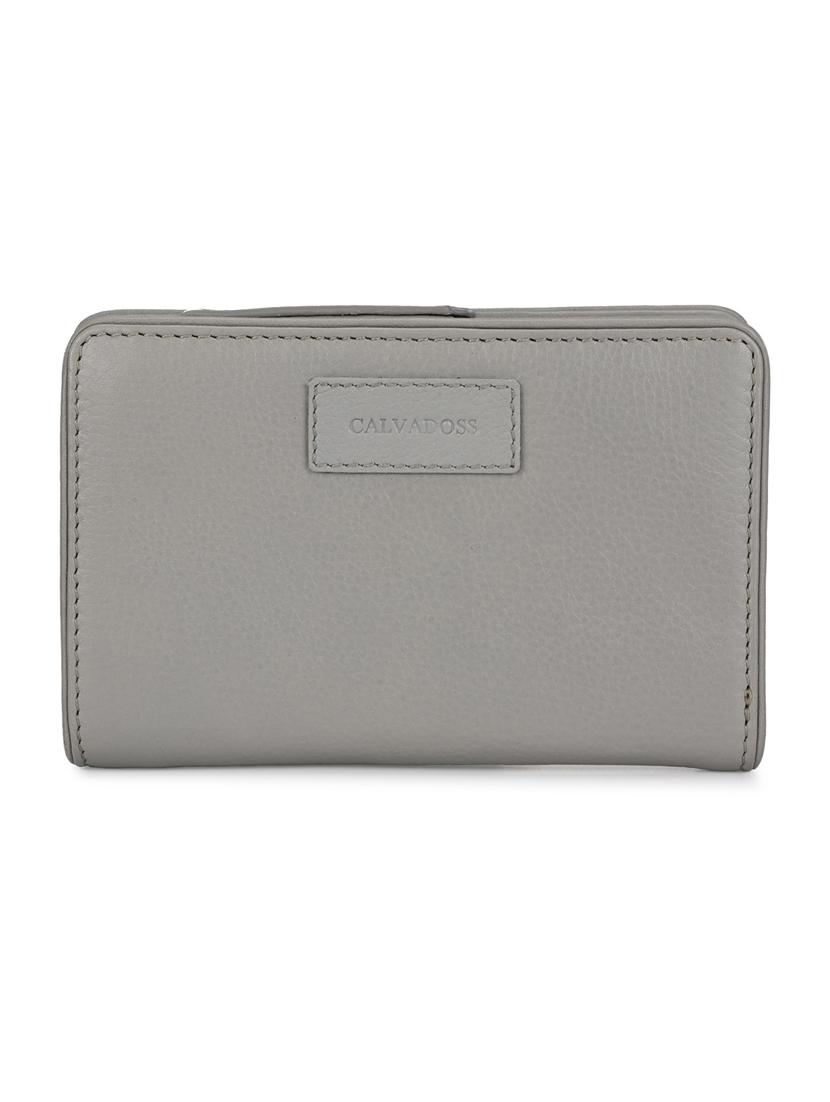 grey leather wallet - 17400534 - Zoom Image - 1