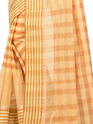 stripes tant saree - 17400642 - Standard Image - 3