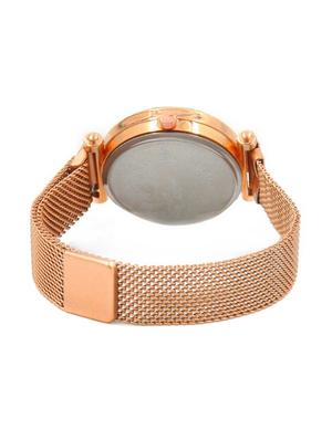 bolun rt-162 magnet-copper gold mesh magnet analog watch - 17400678 - Standard Image - 3