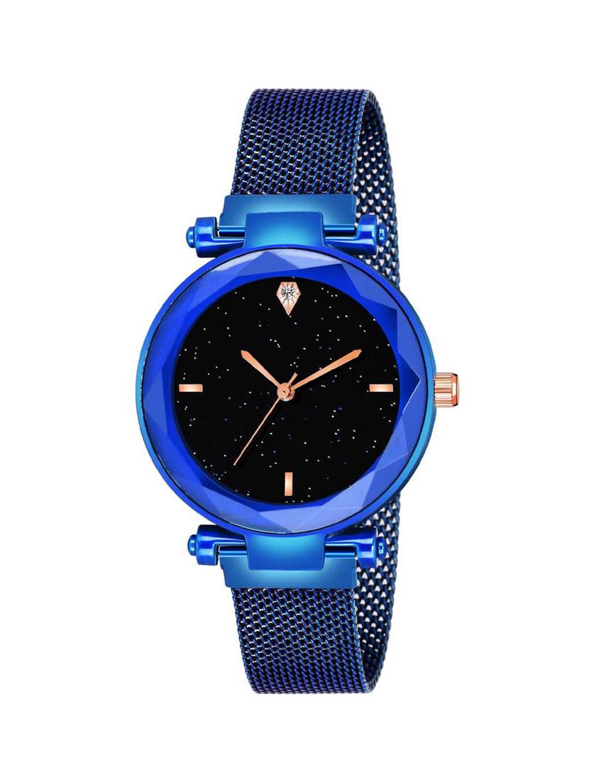 bolun magnet glxy-02 blue analog watch - 17400688 - Zoom Image - 1