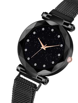 bolun black megnet strap buckle analoge watch for girls & woman girls watches analog watch - 17400799 - Standard Image - 2