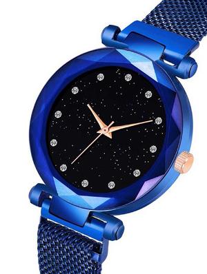 bolun blue megnet strap buckle analoge watch for girls & woman girls watches analog watch - 17400800 - Standard Image - 2