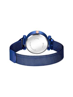 bolun blue megnet strap buckle analoge watch for girls & woman girls watches analog watch - 17400800 - Standard Image - 3
