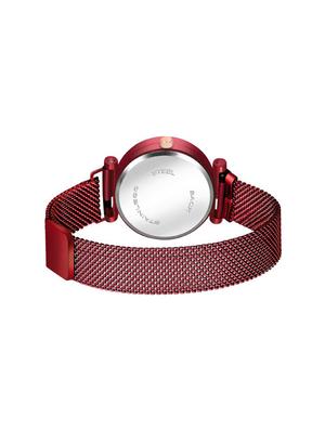 bolun red megnet strap buckle analoge watch for girls & woman girls watches analog watch - 17400802 - Standard Image - 2