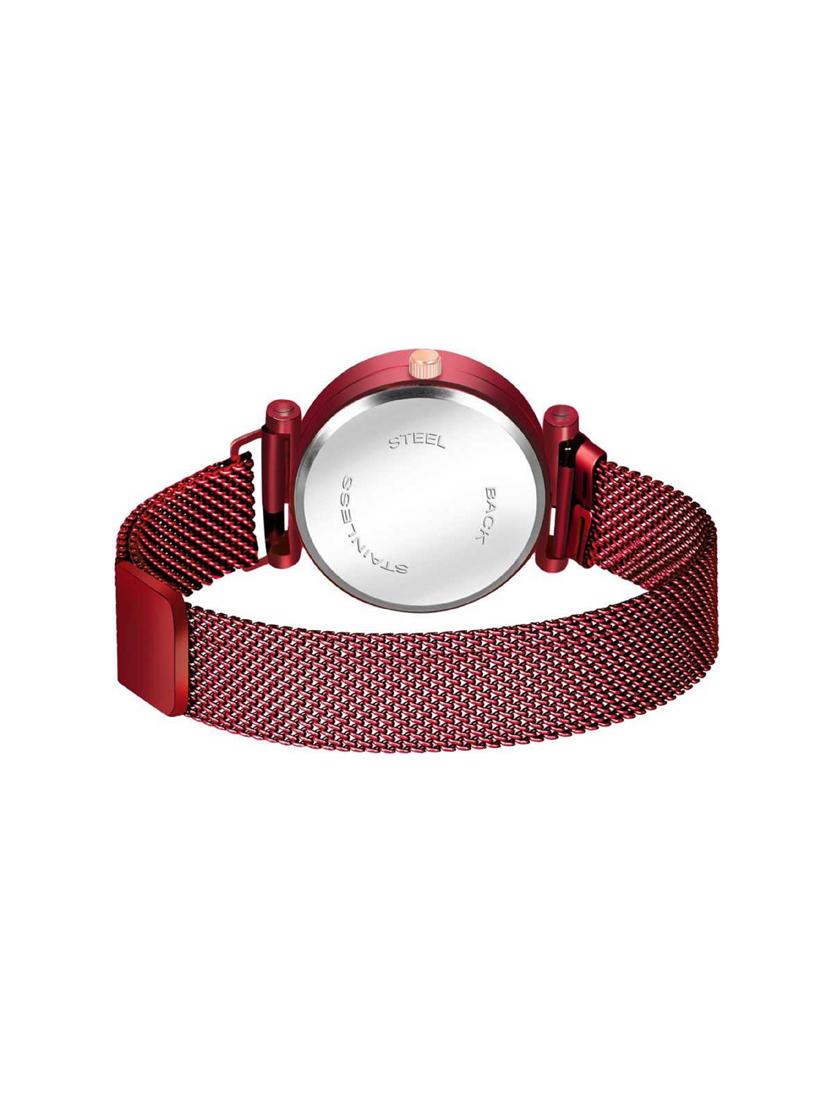 bolun red megnet strap buckle analoge watch for girls & woman girls watches analog watch - 17400802 - Zoom Image - 2