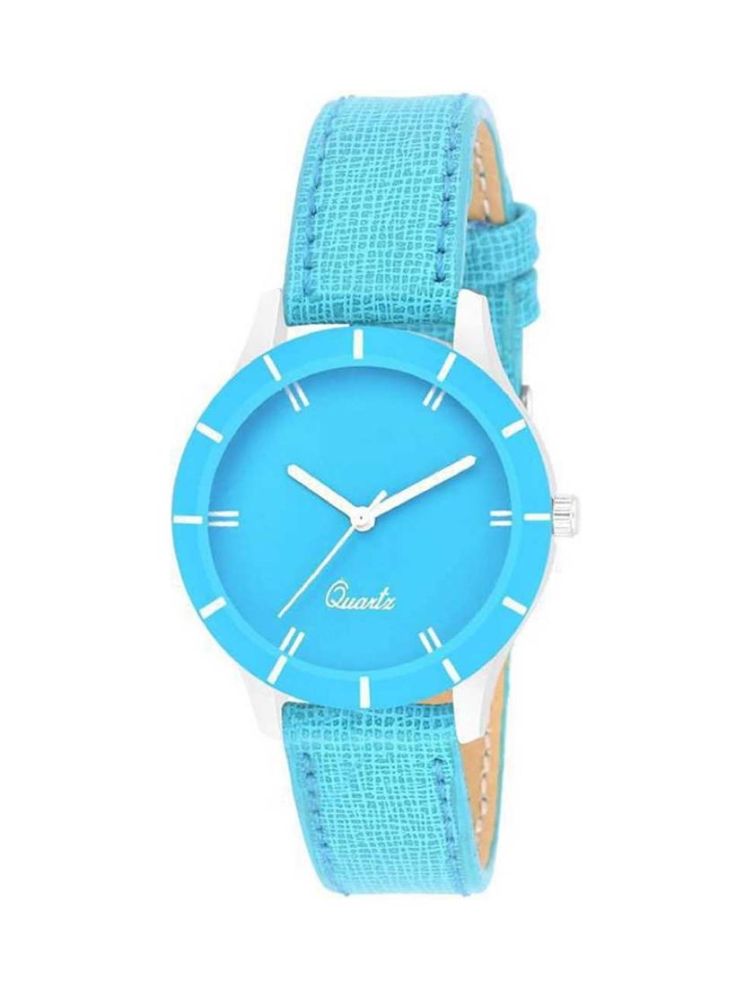 bolun new stylish -g-605-full orange black & sky blue 3 combo watch - for girls &women watch - 17400874 - Zoom Image - 1