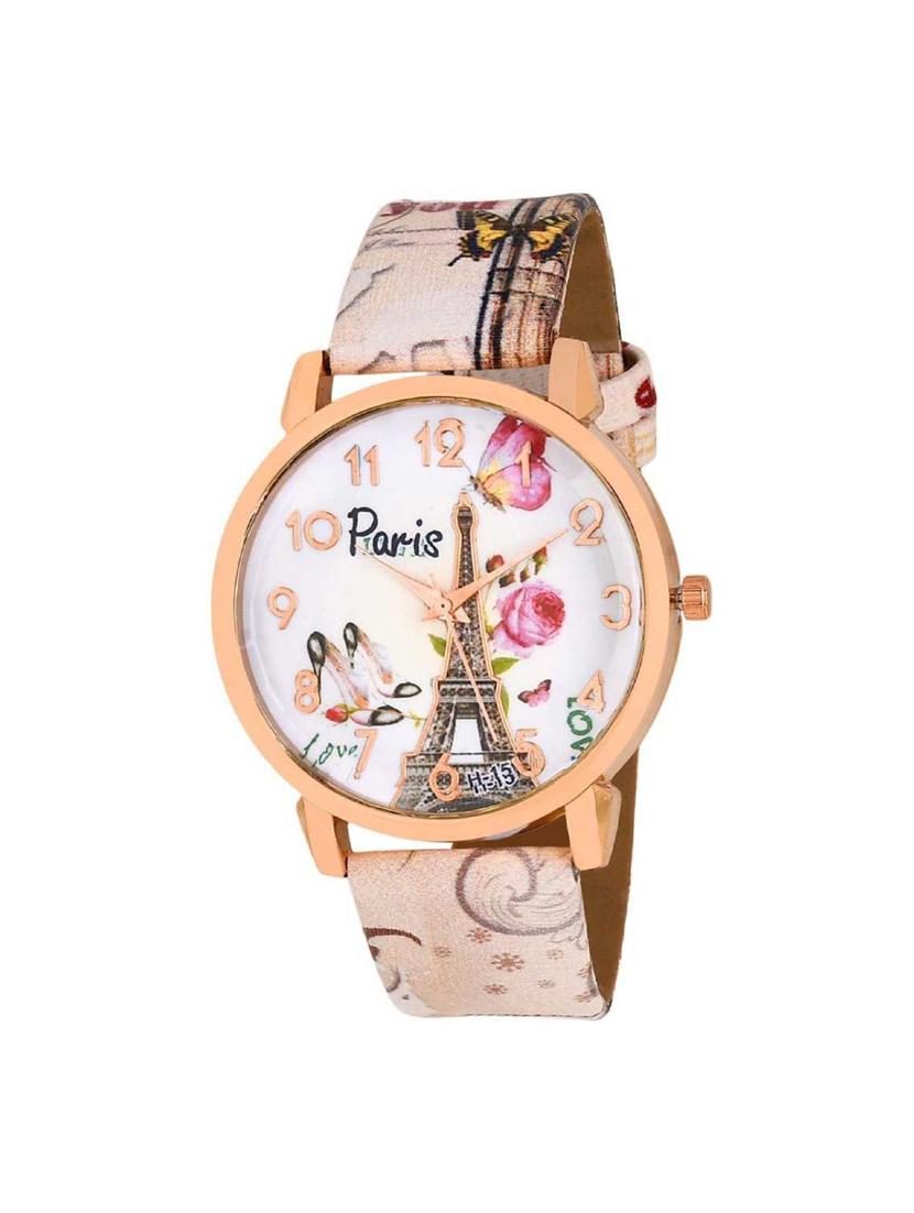 bolun new sendal style arrival eiffel tower stylish analogue analog watch - 17400898 - Zoom Image - 1