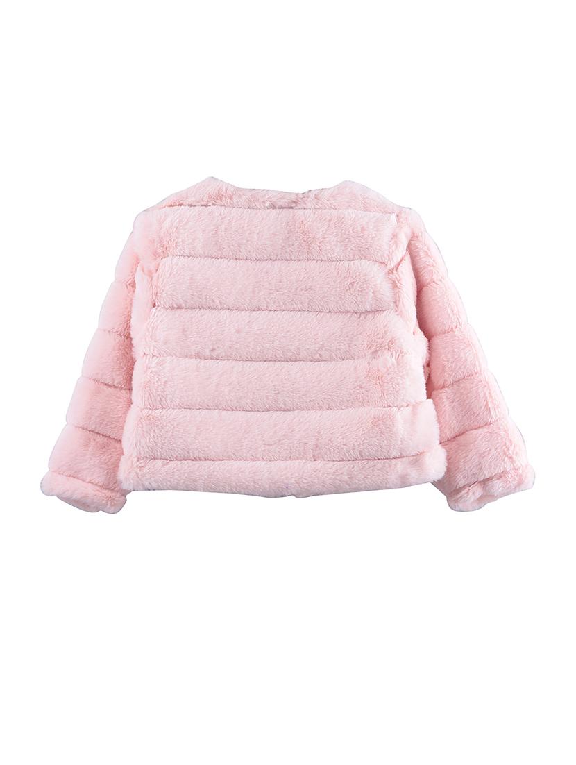 pink cotton regular jackets - 17400946 - Zoom Image - 2