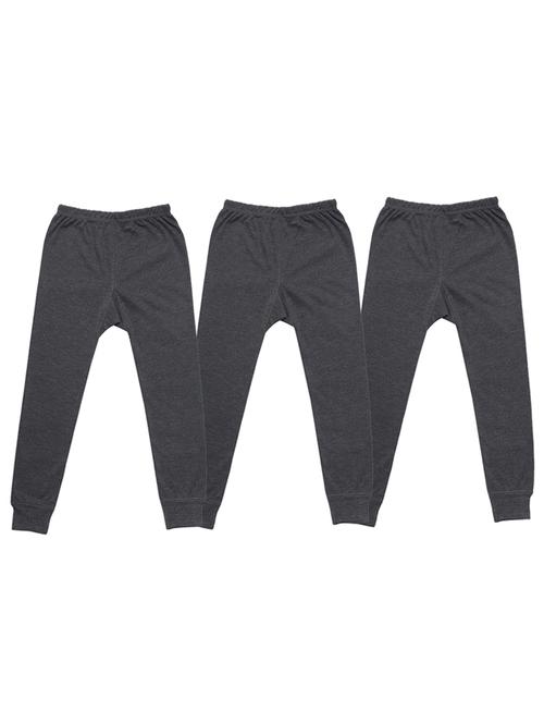 set of 3 grey cotton thermal - 17401174 - Standard Image - 1