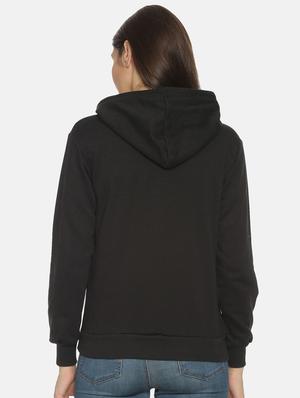 hooded neck printed sweatshirt - 17401321 - Standard Image - 3