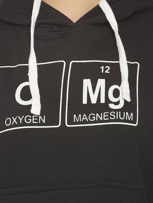 hooded neck printed sweatshirt - 17401321 - Standard Image - 5